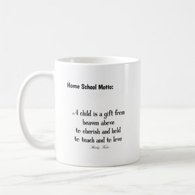 Taza De Café Homeschool Mug (Izquierda)
