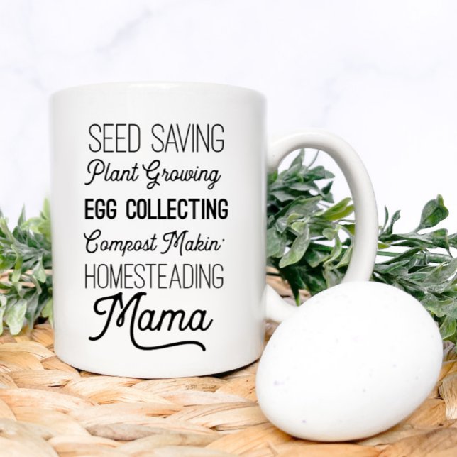 Taza De Café Homestead Mama Farmhouse Gardenerers Mug (Subido por el creador)