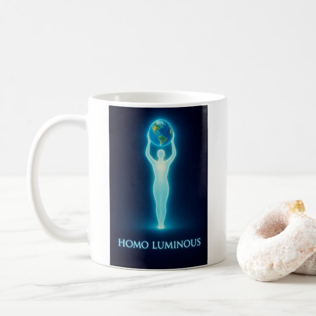 Taza De Café Homo Luminous - The Light Bringer Morning Mug (Con donut)