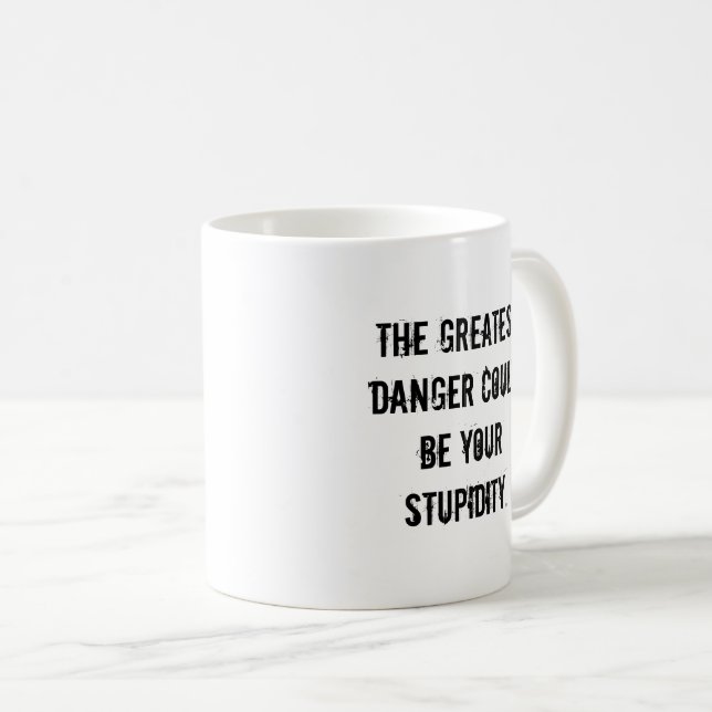 Taza De Café Honest Mug (Anverso derecho)