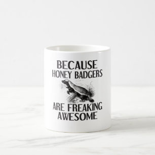 Taza De Café Honey Badger Gits Animal Honey Badger