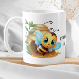 Taza De Café Honeybee, el divertido apicultor, crea alboroto de