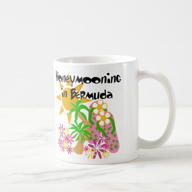 Taza De Café Honeymooning en Bermudas (Derecha)