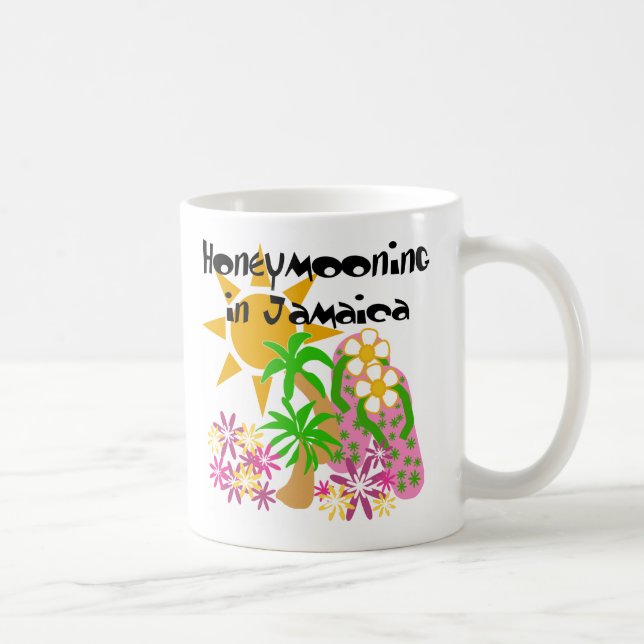 Taza De Café Honeymooning en Jamaica (Derecha)