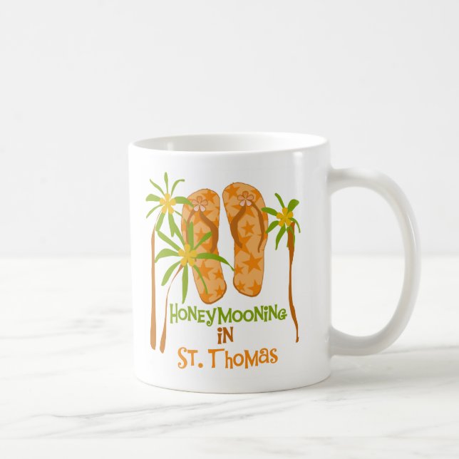 Taza De Café Honeymooning en St Thomas (Derecha)