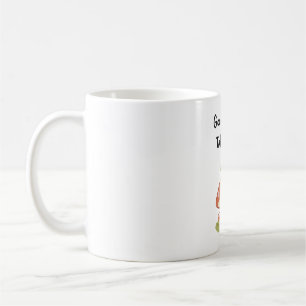 Taza De Café Hongo de Rana - Las Cosas Buenas Toman Tiempo Ilus