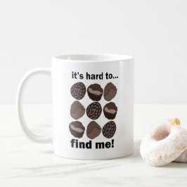 Taza De Café Hongo de Trufa Es Difícil Encontrarme Divertido