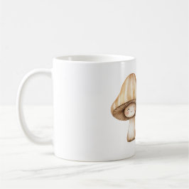 Taza De Café Hongo Sonriente Feliz