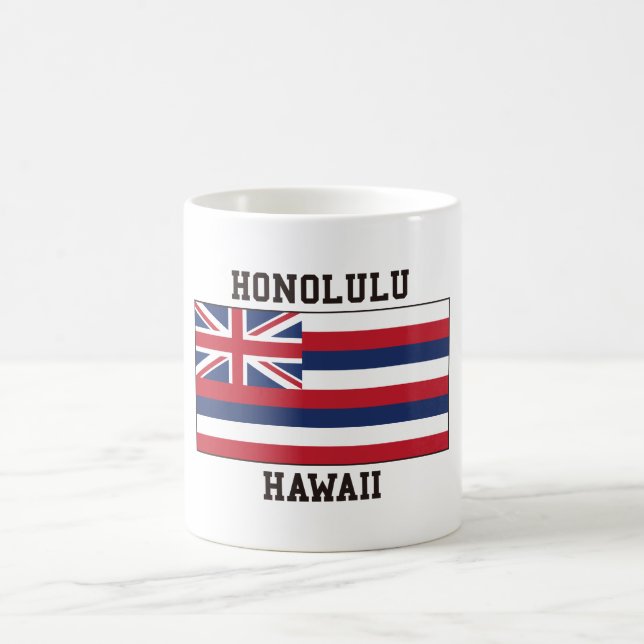 Taza De Café Honolulu Hawaii (Centro)