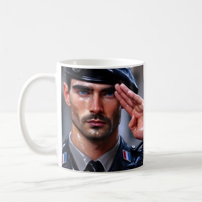 Taza De Café Honor de soldado francés (Izquierda)
