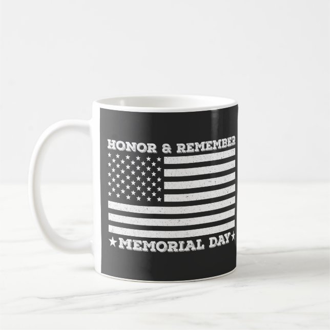 Taza De Café Honor Recuerde Día Conmemorativo Ejército Guay Pap (Izquierda)
