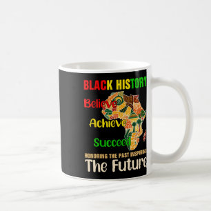Taza De Café Honrando el Pasado Inspirando el Futuro Mes de la
