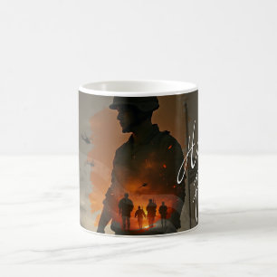 Taza De Café Honrar a los caídos - recordar su sacrificio