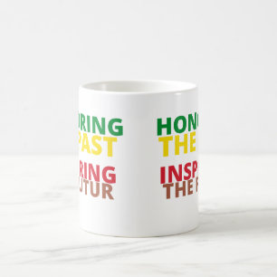Taza De Café Honrar el pasado inspirando el futuro Minimal