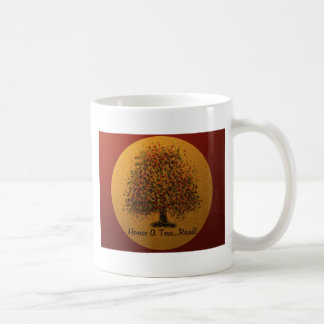Taza De Café Honre un árbol