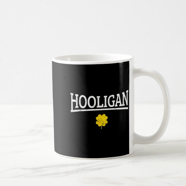 Taza De Café Hooligan Irish St. Patricks Day  (Derecha)