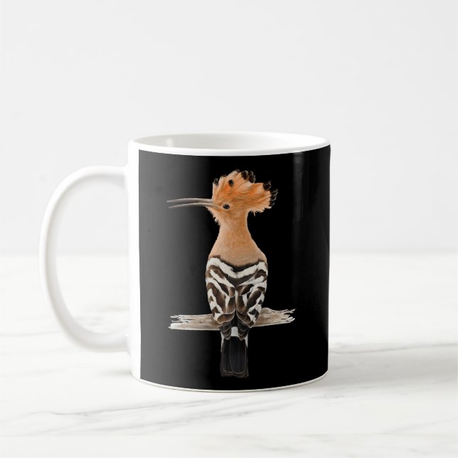Taza De Café Hoopoe Bird (Izquierda)