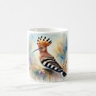 Taza De Café Hoopoe in the Sunlight 250924AREF110 - Watercolor