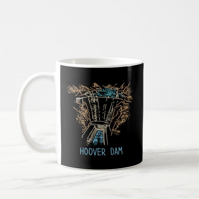 Taza De Café Hoover Dam (Izquierda)