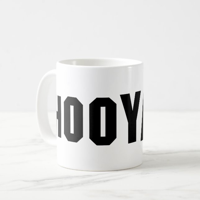 TAZA DE CAFÉ ¡HOOYAH! (Anverso izquierdo)