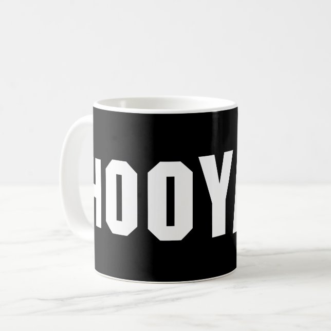 TAZA DE CAFÉ ¡HOOYAH! (Anverso izquierdo)