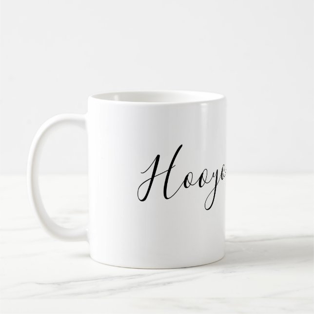 Taza De Café Hooyo Macaan Personalizado somalí Mug (Izquierda)