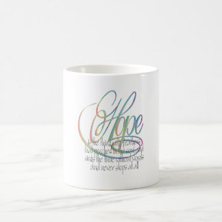 Taza De Café Hope Coffee Mug