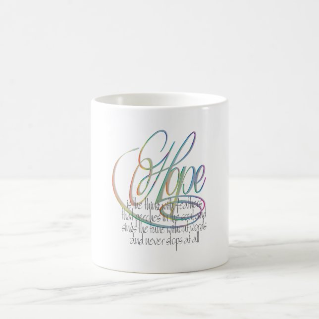 Taza De Café Hope Coffee Mug (Centro)