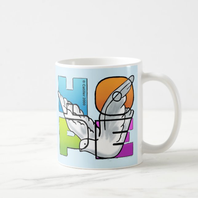 Taza De Café Hope Dove mug (Derecha)