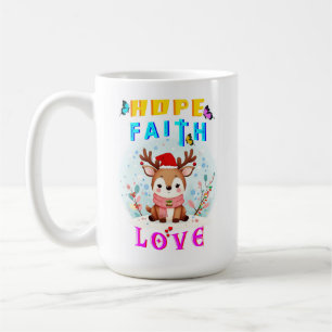 Taza De Café Hope Faith Love