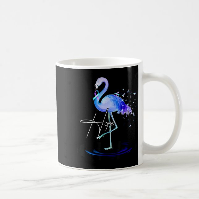 Taza De Café Hope With Flamingo Suicide Prevention Awareness  (Derecha)