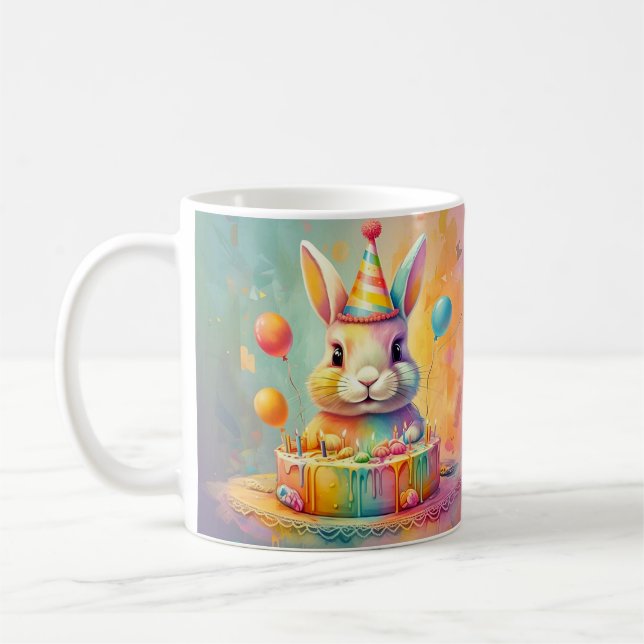 TAZA DE CAFÉ " HOPPY BIRTHDAY DELIGHT " (Izquierda)