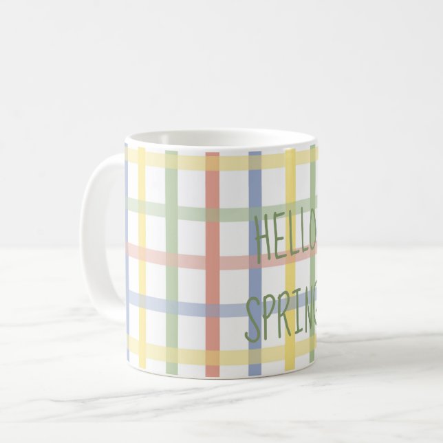 Taza De Café Hoppy Spring Home Decp Coffee Mug (Anverso izquierdo)