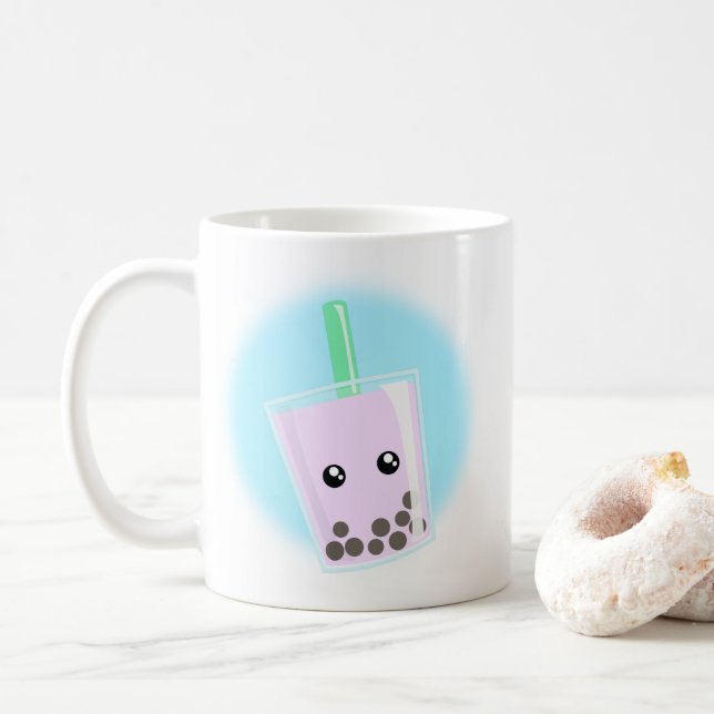 Taza De Café ¡Hora de Boba! Coffee Mug (Con donut)