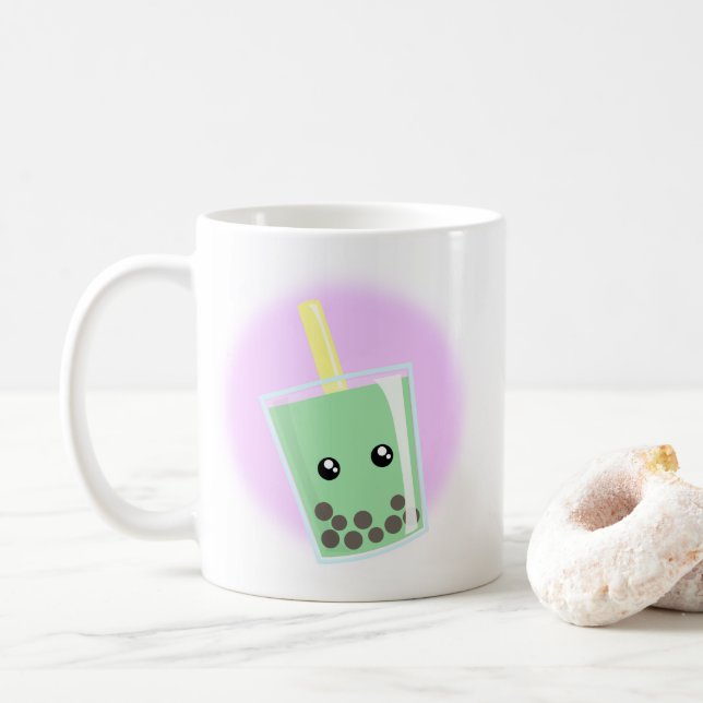 Taza De Café ¡Hora de Boba! Coffee Mug (Con donut)