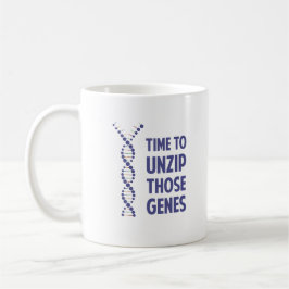 Taza De Café Hora de desabrochar esos genes genéticos