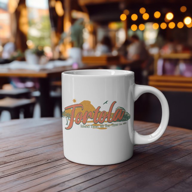 Taza De Café Hora de la isla, todo el tiempo (Subido por el creador)