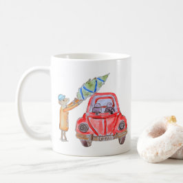 Taza De Café ¡Hora del árbol de Navidad!
