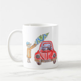 Taza De Café ¡Hora del árbol de Navidad!