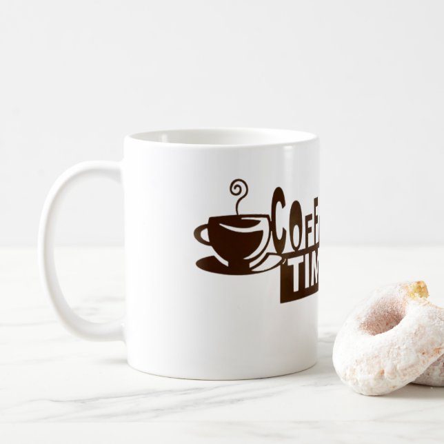 Taza De Café Hora del café (Con donut)