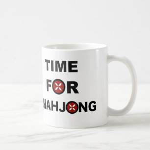 Taza De Café Hora para Mahjong