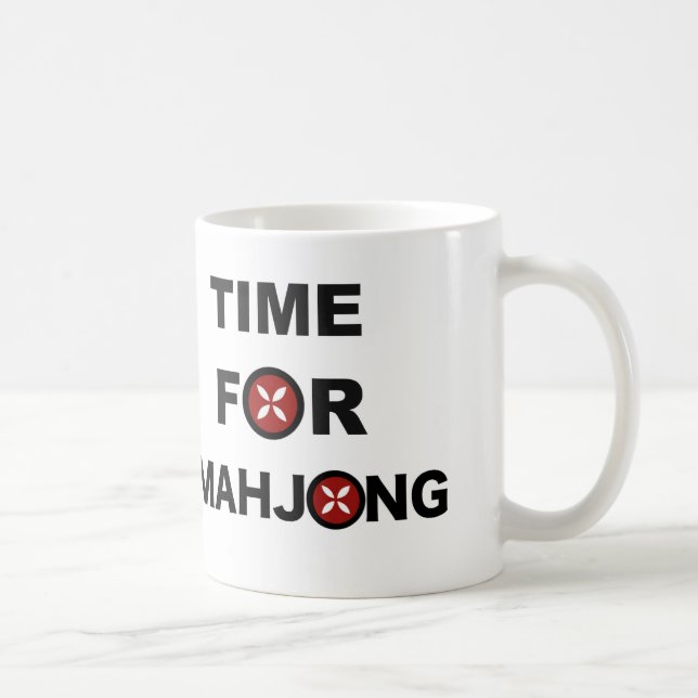 Taza De Café Hora para Mahjong (Derecha)