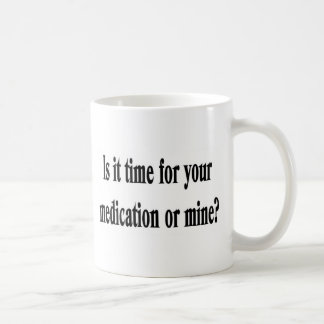 Taza De Café Hora para su medicación