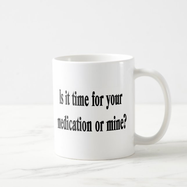 Taza De Café Hora para su medicación (Derecha)