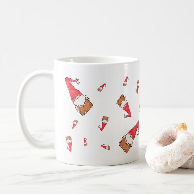 Taza De Café ¡Hora Tomte! Fun Coffee Mug (Con donut)