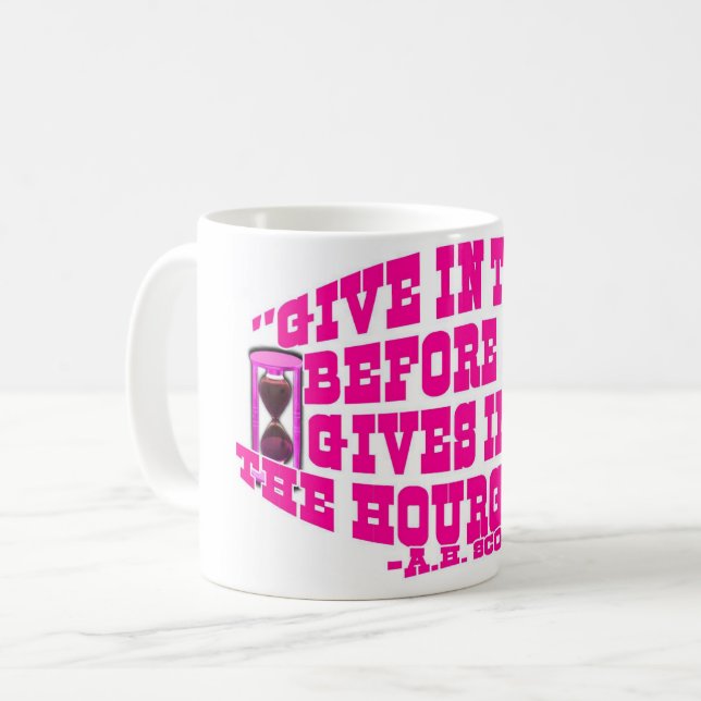 Taza De Café Horario (Anverso izquierdo)