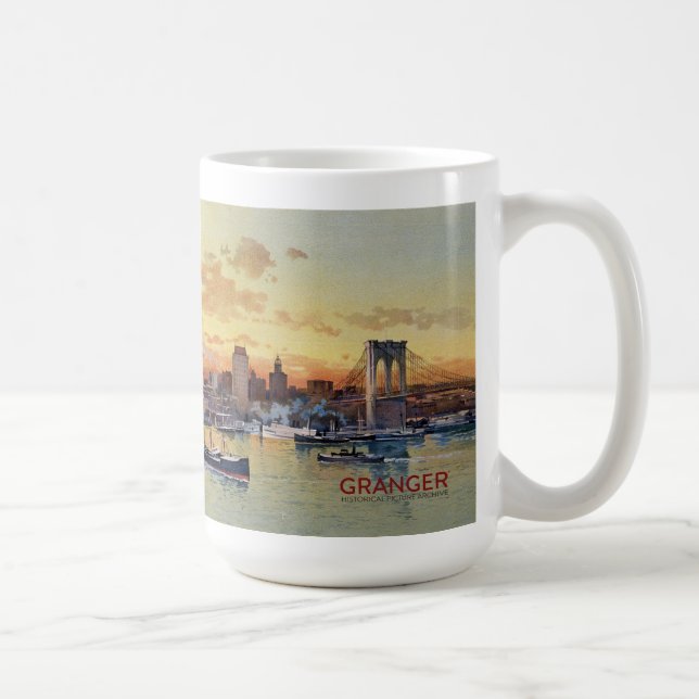 TAZA DE CAFÉ HORIZONTE 1896 DE NUEVA YORK (Derecha)