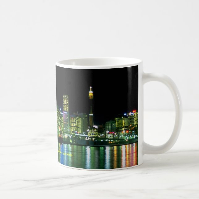 Taza De Café Horizonte de Balmain, Sydney, nuevo Wale del sur (Derecha)