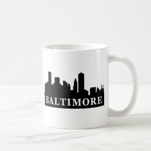 Taza De Café Horizonte de Baltimore