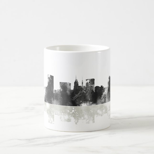 Taza De Café Horizonte de Baltimore Maryland (Centro)